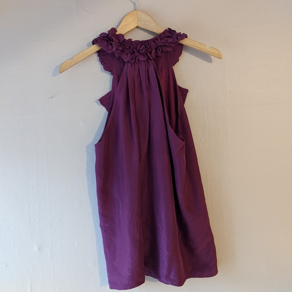 Robbi+Nikki Silk Ruffle Blouse - Picture 4 of 6